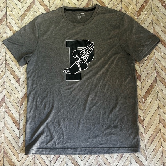 Polo Ralph Lauren Other - Polo Ralph Lauren Gray P-Wing Active Fit Performance T-Shirt Tee M -175/96A